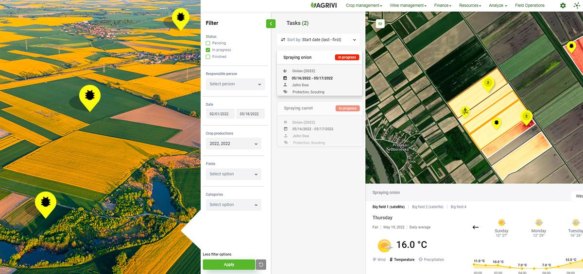 AGRIVI presents Field Operations – a new way to seamlessly manage your farm operations