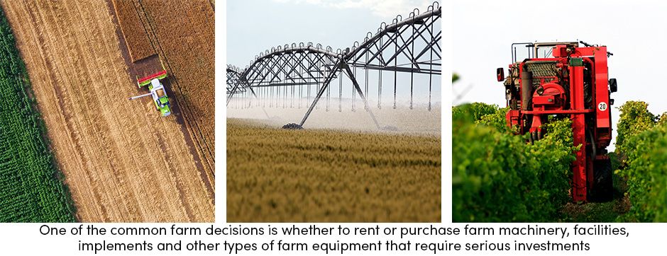 Farm Machinery Buy or Rent